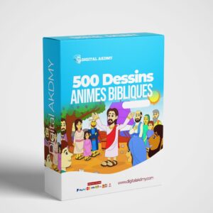 500 Dessins Animés Bibliques