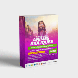 500 Dessins Animés Bibliques