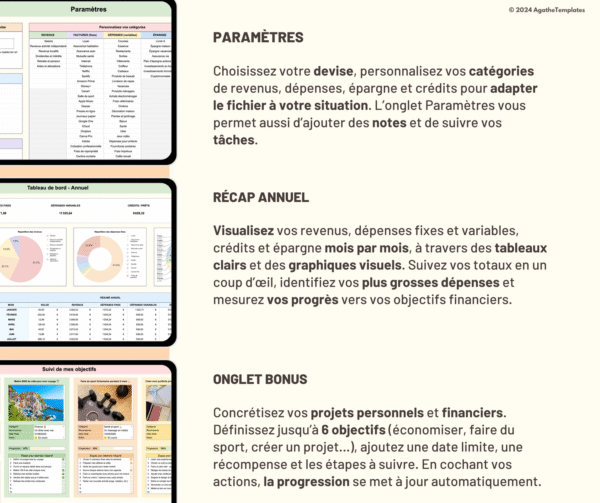 BUDGET MENSUEL & ANNUEL – Image 3